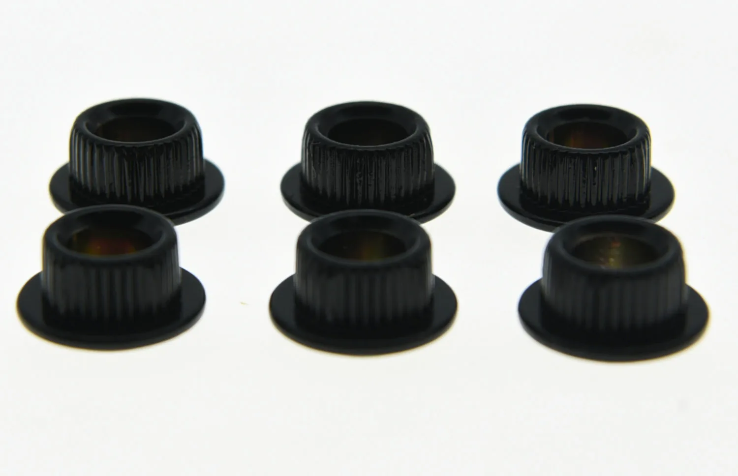 

KAISH Black METAL Guitar Conversion Bushings Adapter Ferrules for Vintage Tuning Keys