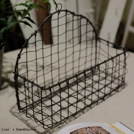 Стеллажи в винтажном ретро стиле для небольших стен|wire shelving|metal shelvingwall shelve |