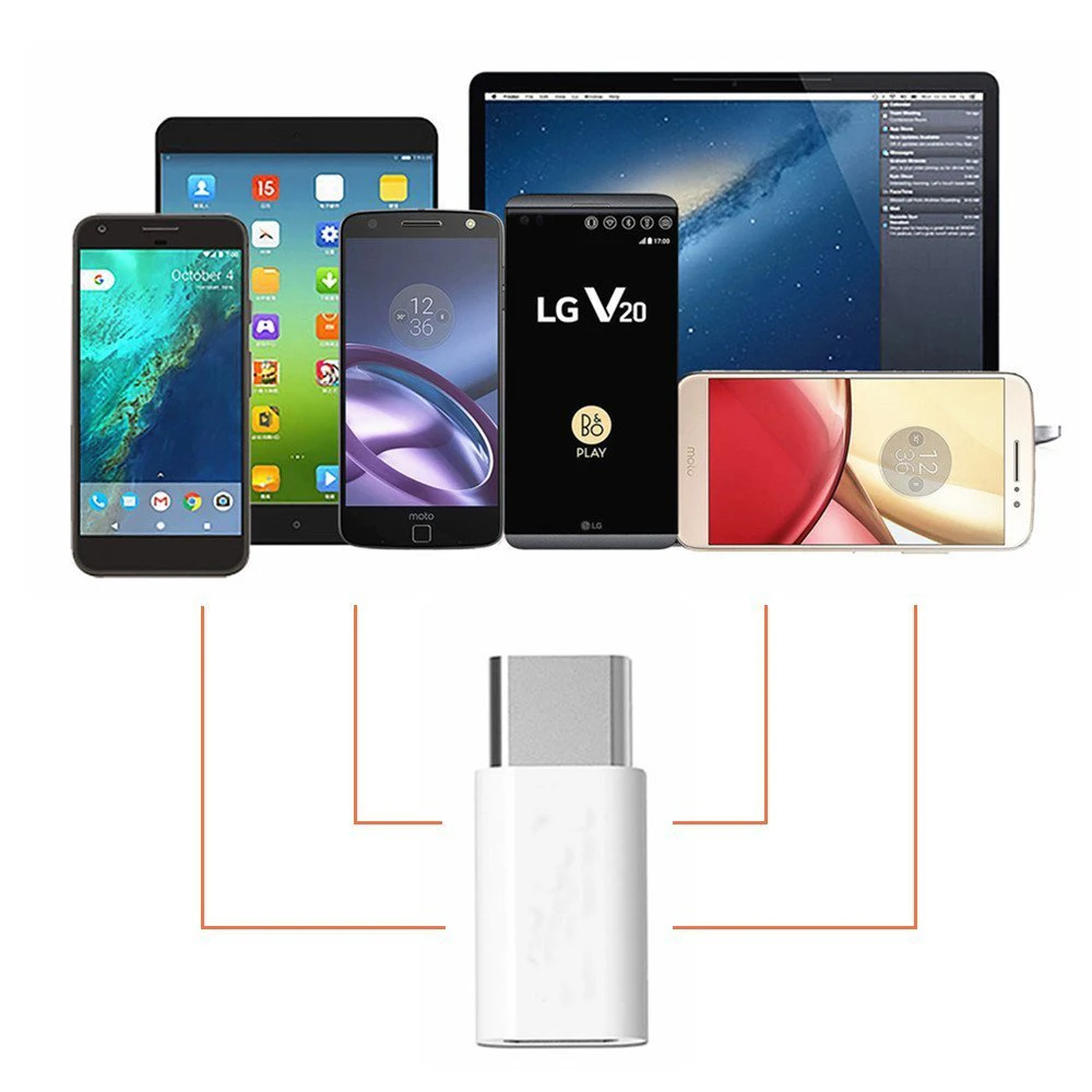 CHOETECH Универсальный USB 3 1 Micro к Тип C OTG переходник данных адаптер быстрой зарядки