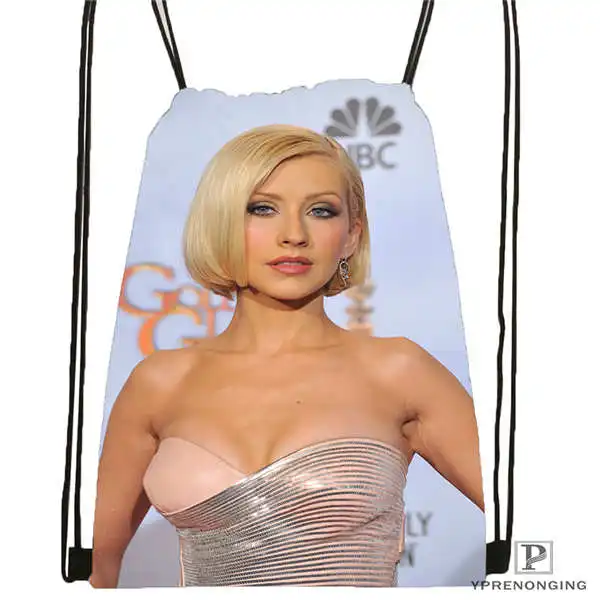 Изготовленный На Заказ Рюкзак на шнурке от christina aguilera милый детский рюкзак сумка