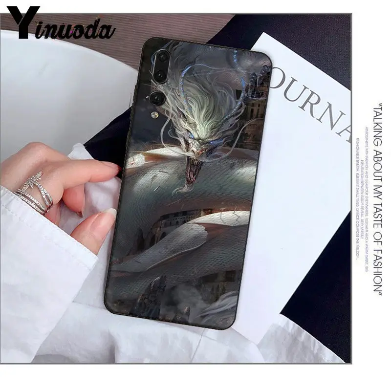 Yinuoda китайский стиль Дракон Новинка чехол для телефона Fundas Huawei Mate10 Lite P20 Pro P9 P10 Plus