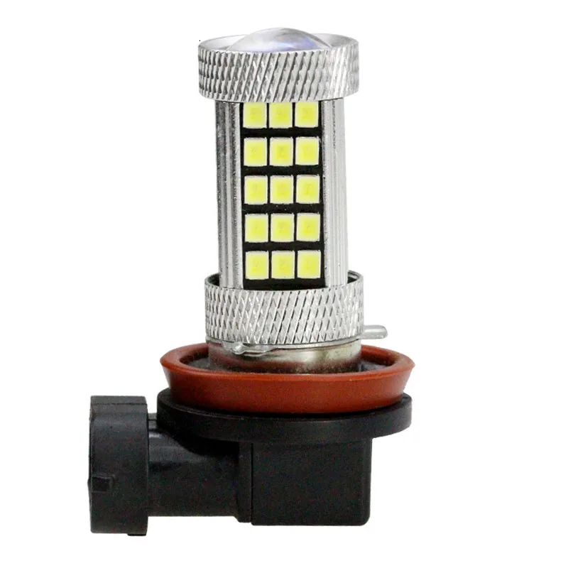 Автомобильные фары H8 H11 63SMD 2835 чип 8000лм Противотуманные Автомобильный Стайлинг 9 15