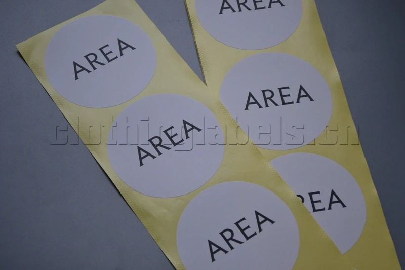 

80gsm custom coated paper sticker for decors box sealing, adhesive sticker for packing