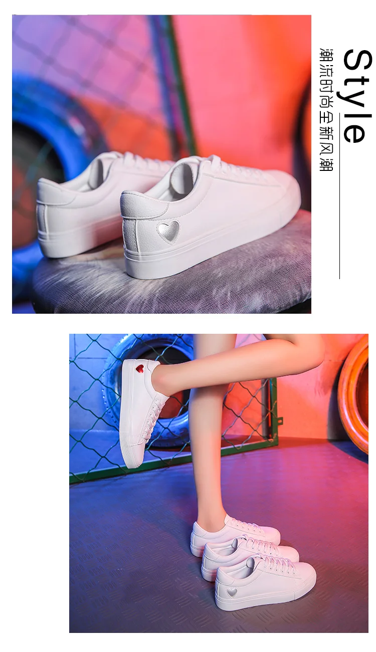 Новинка; сезон весна; tenis feminino; белые туфли на шнуровке; Женские однотонные повседневные кроссовки из искусственной кожи; Zapatos