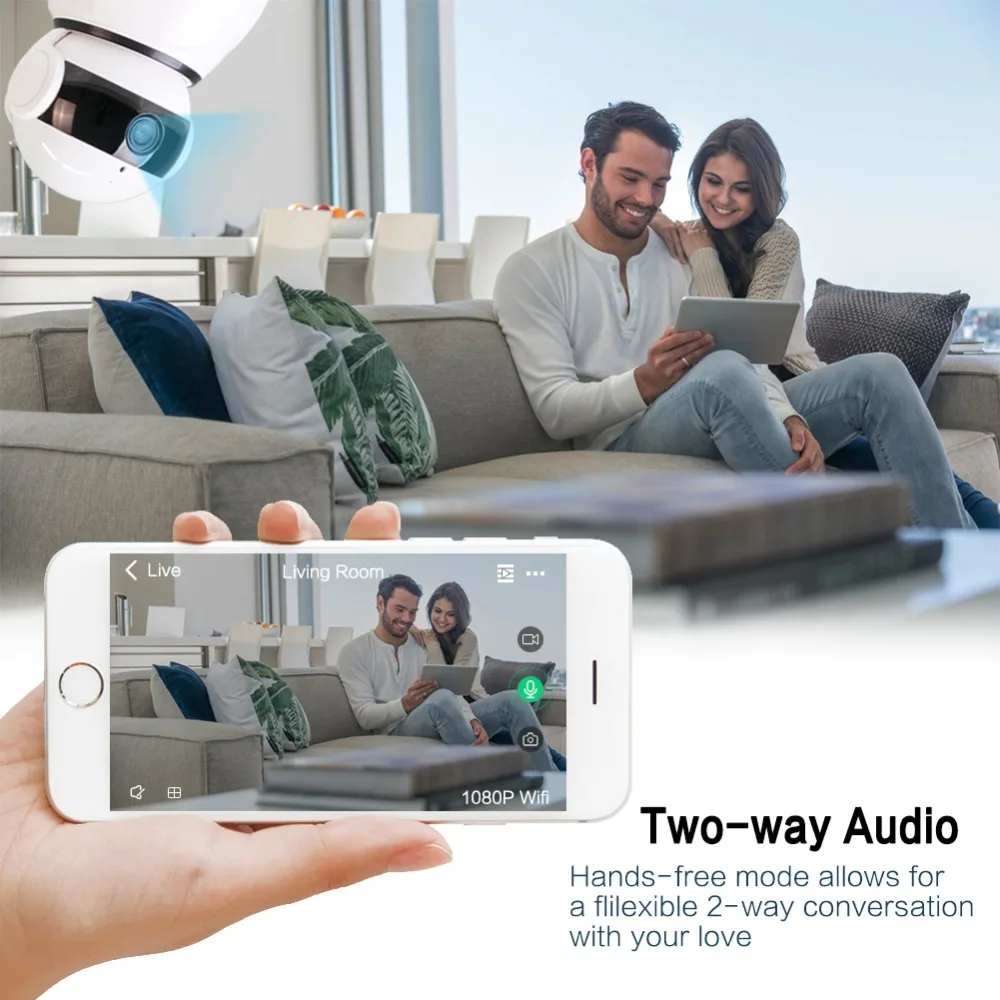 4 шт. IP камера Graneywell 1080P Wifi HD 2MP CCTV ИК Ночное Видение P2P домашняя безопасности