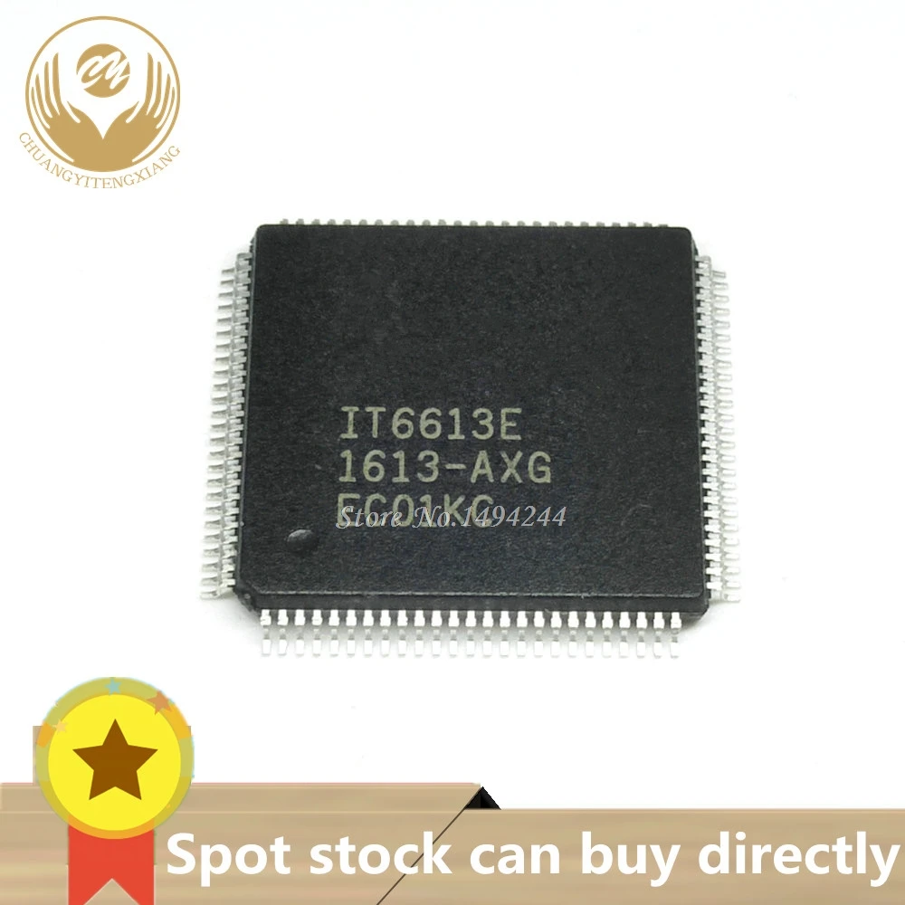 

Пятно IT6613E-AXG IT6613 IT6613E QFP передатчик HDMI 1,4 с 3D Поддержка 5 шт./лот