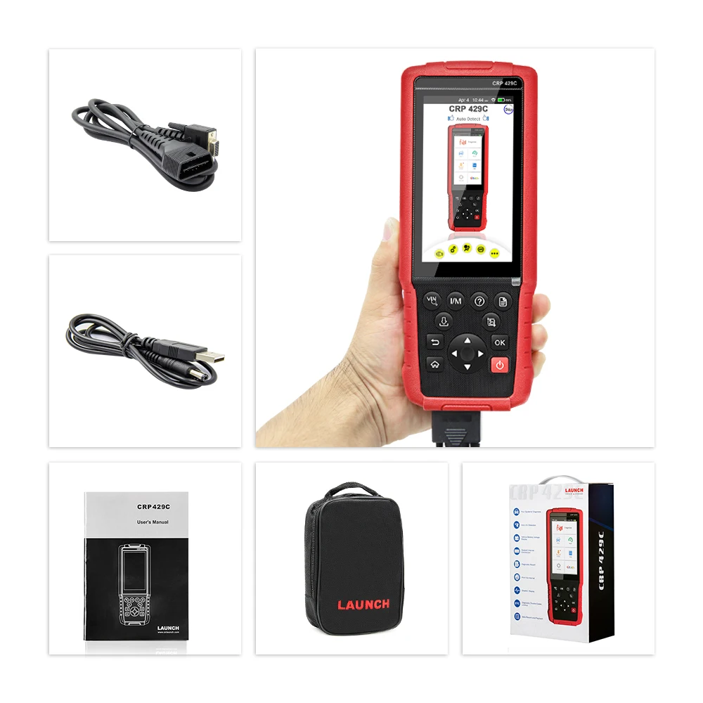 LAUNCH X431 CRP429C автомобильный диагностический инструмент OBD2 сканер