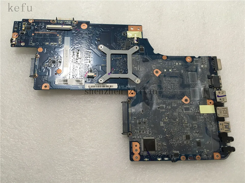 Материнская плата KEFU для toshiba satellite C850 C850D L850D материнская ноутбука H000052450 с ЦП EM1200