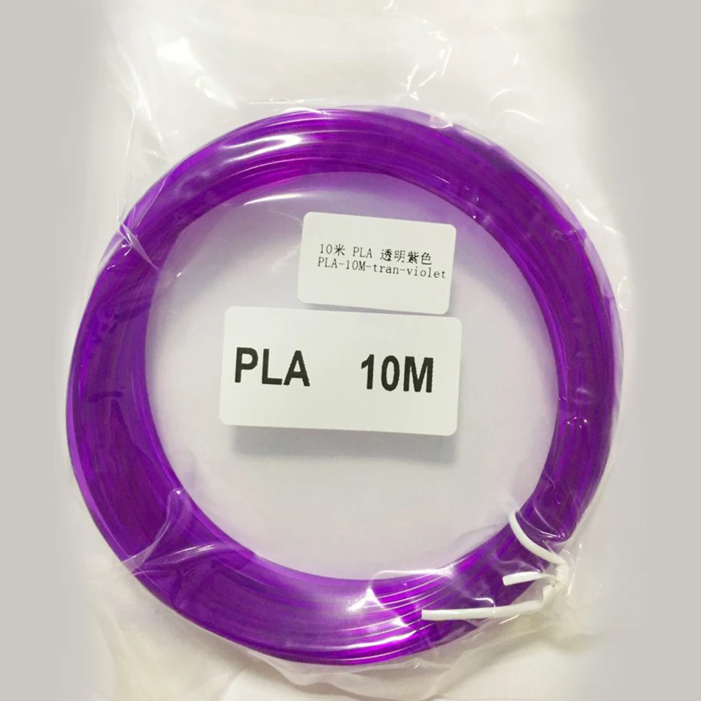 Нить для 3D принтера PLA 1 75 10 метров 2 шт. нить пластиковая 3d ручки|3d pens materials|3d printing