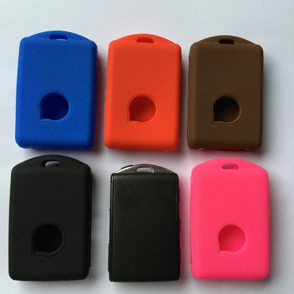 Силиконовый смарт чехол Funda Llave для Volvo 2017 2018 ключ S90 S80 S60 V70 V90 XC60 XC90 VX90 карта без