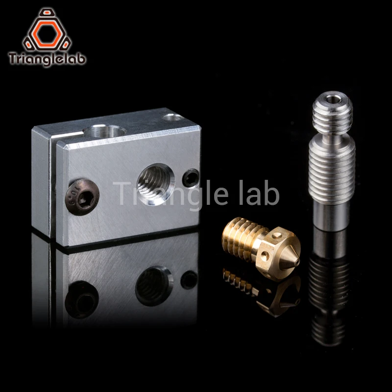 V6 Золотой радиатор v6 hotend 12 В/24 В дистанционного Bowen j-головка и вентилятор охлаждения кронштейн для E3D HOTEND для PT100 экструдер titan V6 насадка