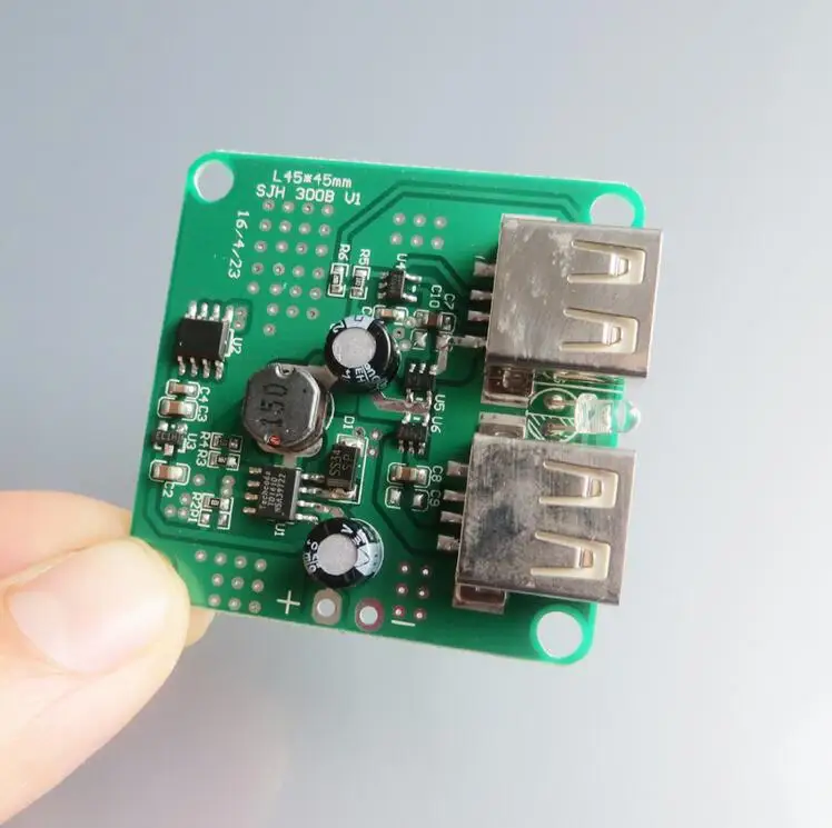 5 шт. USB панели солнечных батарей распределительный регулятор коробка