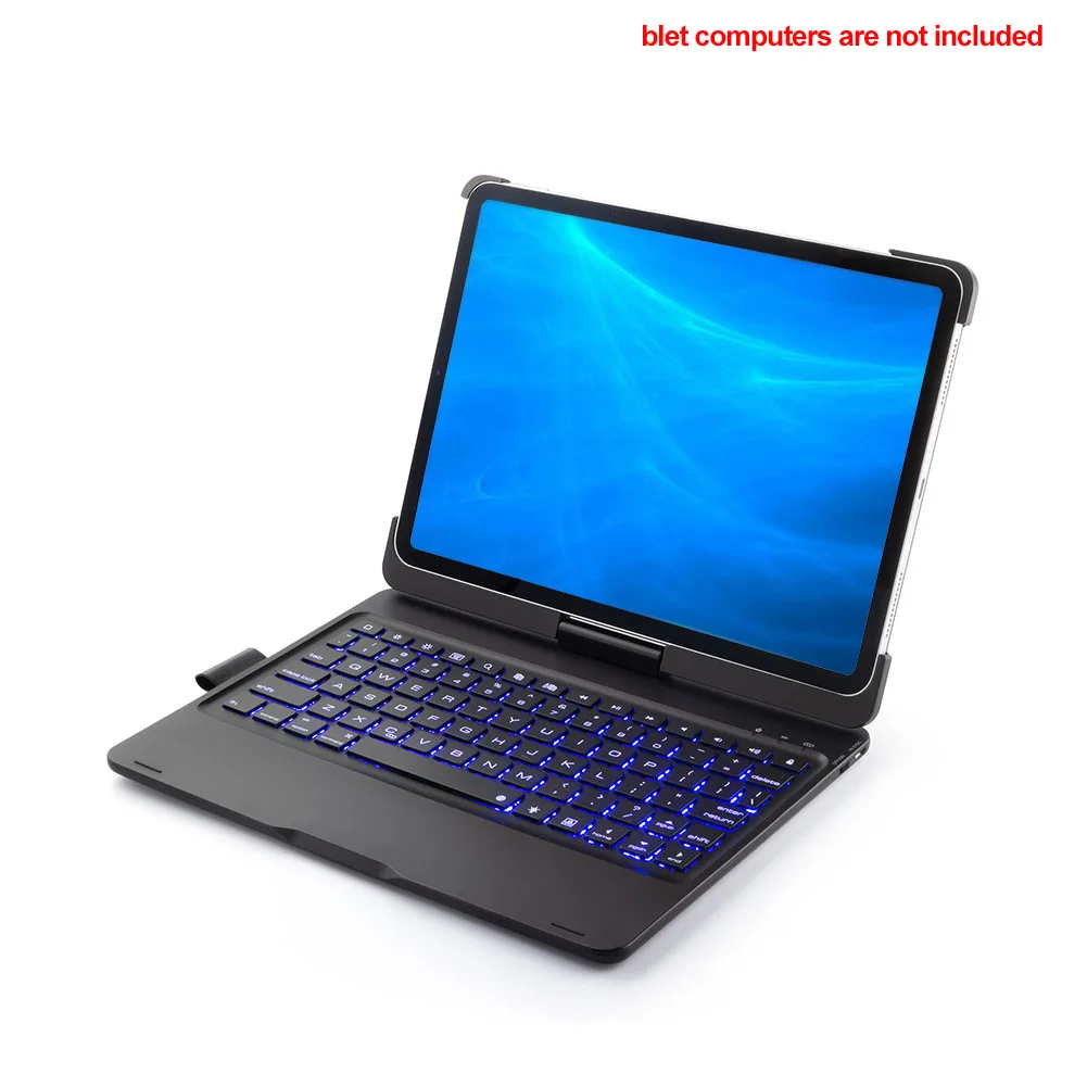 Прочный чехол с подсветкой Портативный чехлом bluetooth-клавиатура расширения