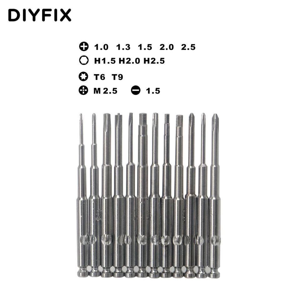 Набор прецизионных отверток DIYFIX 12 в 1 бумажник инструменты для ремонта