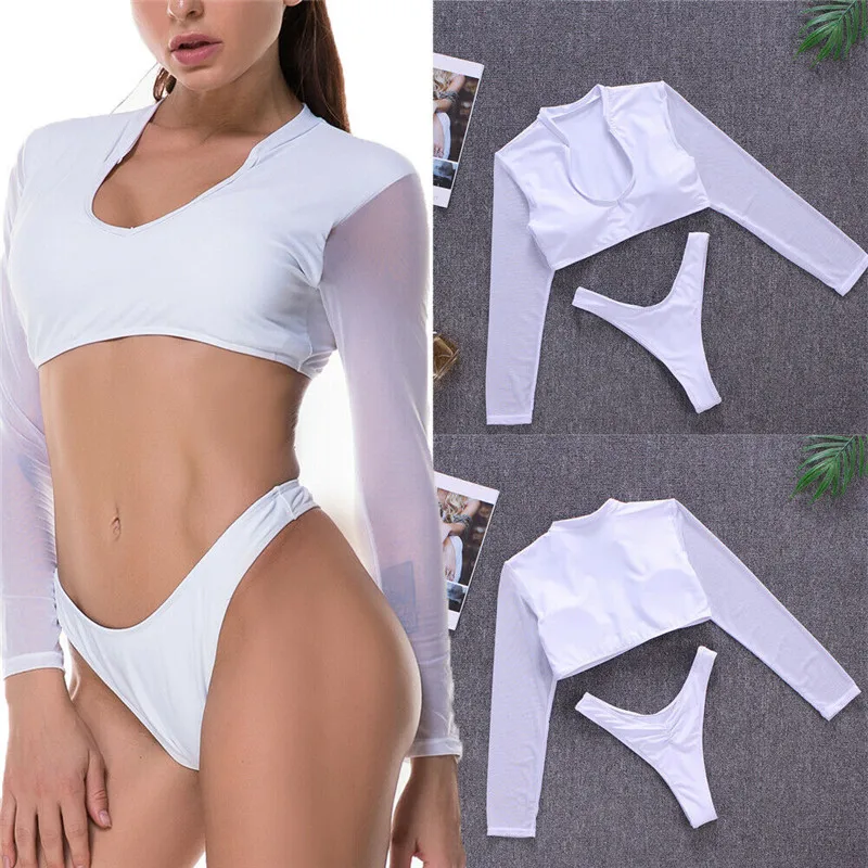 2019 летний сексуальный женский бикини набор Пуш ап Мягкий Бюстгальтер купальный