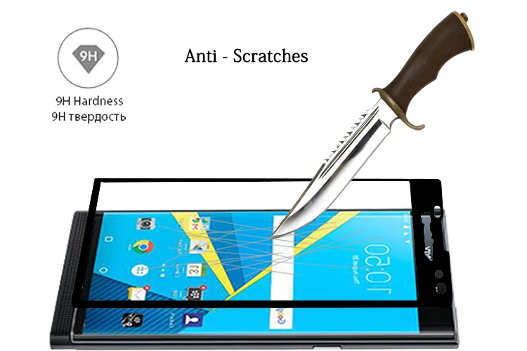 Новая Противоударная полноразмерная 3D изогнутая стеклянная пленка для BlackBerry Priv 5