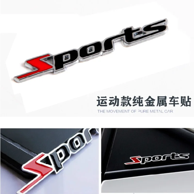 Оптовая продажа 3d металлические спортивные эмблемы яркость подходит для Granta Gazelle