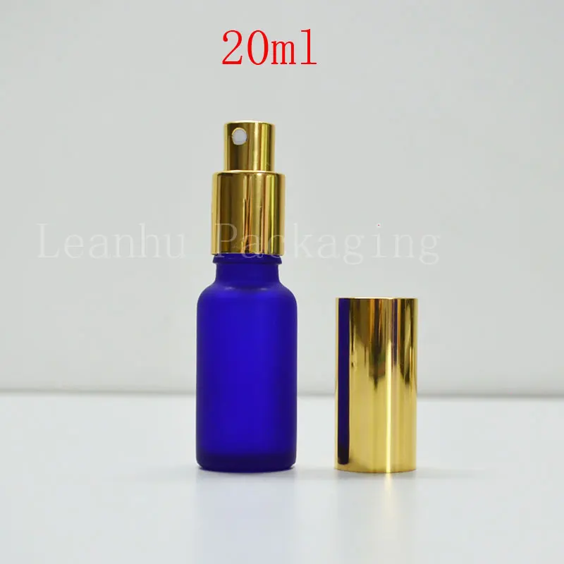 20ml frosted blue glass bottle , wholesale perfume bottles  mist spray , sample Bottle, Small Perfumes Atomizer