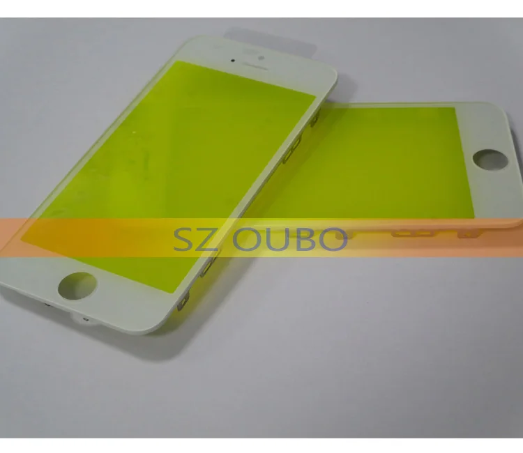 Внешний Стекло с Ближнего рамкой Рамка для iPhone 5 г 5S 5C предварительно собраны