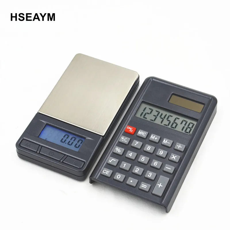 PCC-200 200 г/0,01 г калькулятор электронные весы Высокая точность электронные ювелирные изделия мини пальмовые цифровые карманные весы
