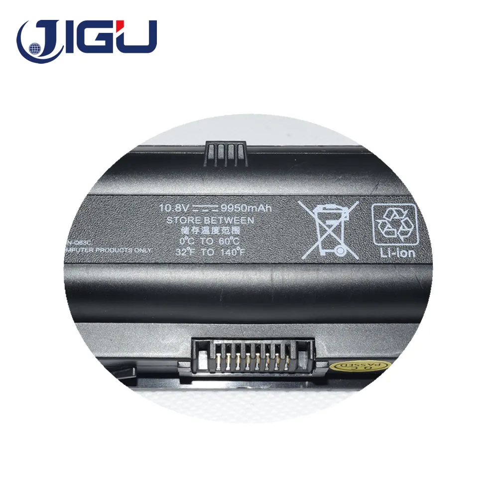 JIGU ноутбука Батарея для струйного принтера HP Pavilion Dv5 3000 Dv6 3100 3300 6000 Dv7 1400 4000 4100 G4 G6