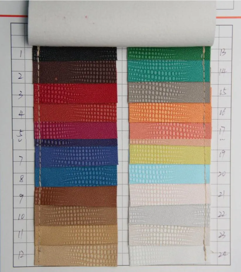 Толстая качественная ткань из искусственной кожи пу ящерицы зернистая мягкая