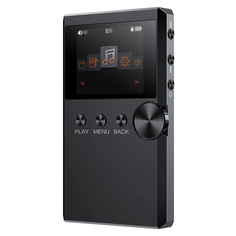 Yescool S5 без потерь hifi Стерео Металл Музыка MP3 плеер мини Спорт walkman 128G TF аудиофил flac DSD полный формат декодирования