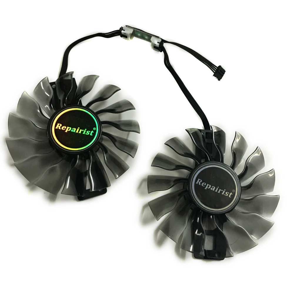 Кулер GPU для Maxsun GTX960/970 JetStream 2 шт./компл. FD9015U12S/GA92S2H GTX970 GTX960 вентилятор 90 мм замены