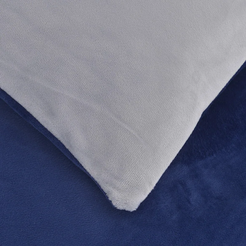 1 шт. зимний двухсторонний пушистый фланелевый Бархатный Чехол для одного и двух