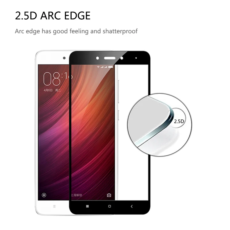 Beworld 2 шт закаленное стекло для Xiaomi Redmi 4X Note Snapdragon 625 глобальная версия Защита