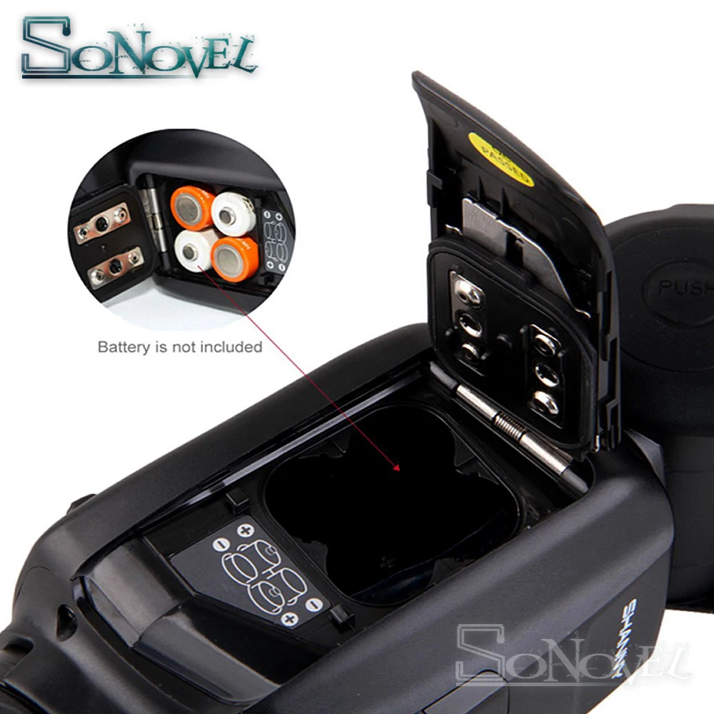 Высокоскоростная вспышка Shanny Master SN600SC Sync 1/8000s GN62 Flash speed lite для Canon 80D 77D 70D 60D 5Ds 7D 6D 5D