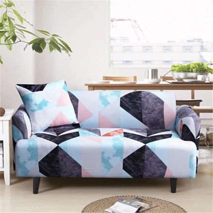 Sofa Cover5 Рождественские Нескользящие чехлы для диванов, гибкие эластичные чехлы для диванов с изображением цветов кактуса, чехлы для диванов для гостиной - Цвет: Sofa Cover5