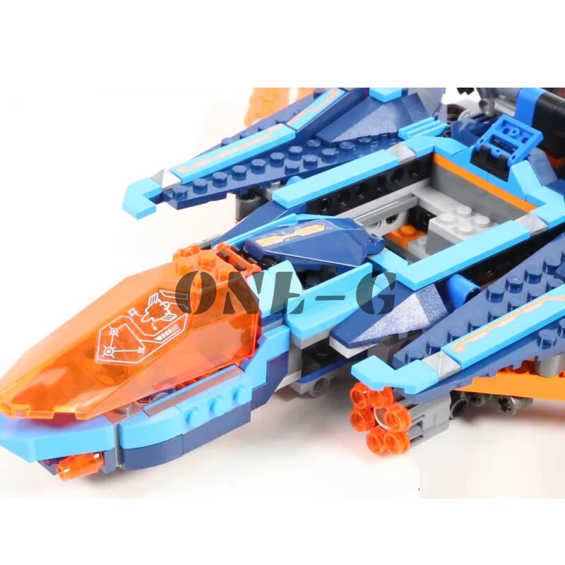 Строительные блоки глина Сокол боец Blaster 10596 Совместимость legoinglys nexo Рыцари 70351