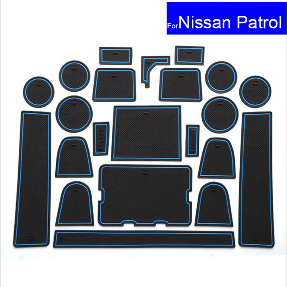 Противоскользящие коврики для автомобильных ворот Ковров держатель Nissan Patrol 2017