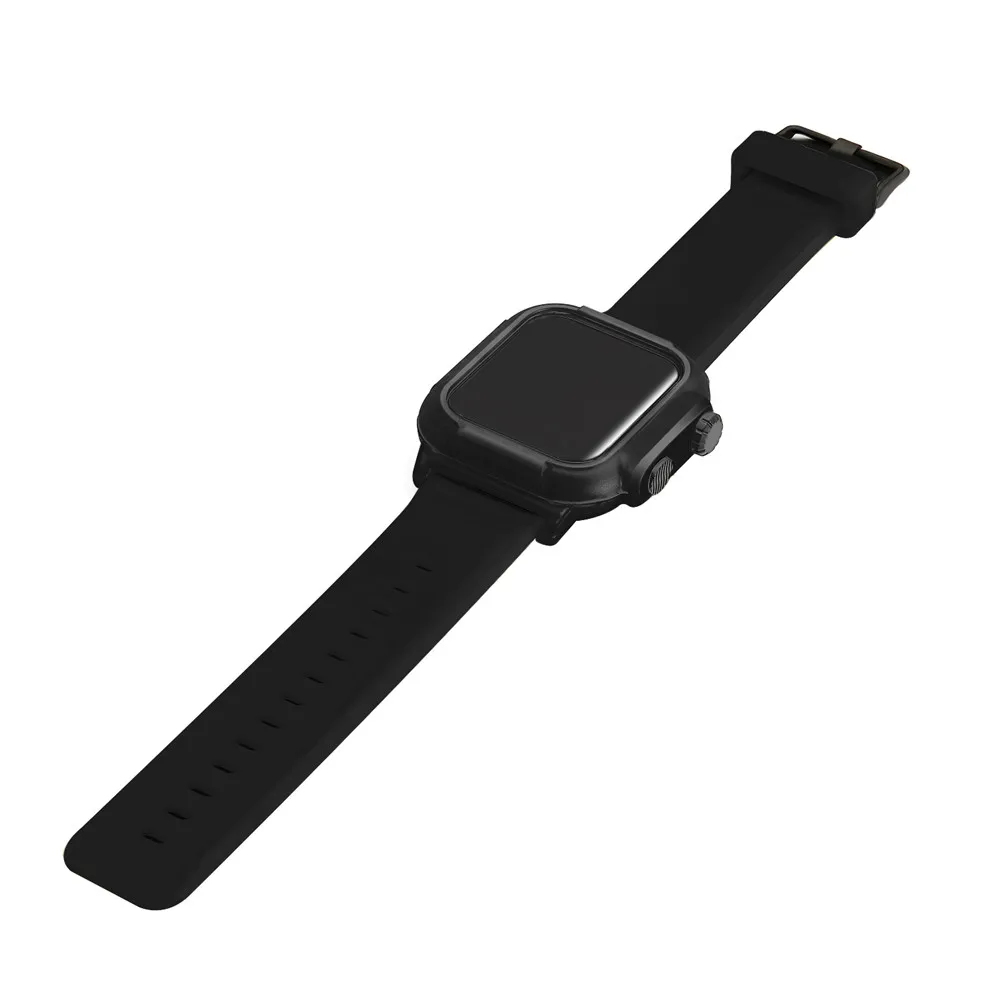 Силиконовый ремешок с спортивным водонепроницаемым чехлом чехол для Apple Watch SE Band