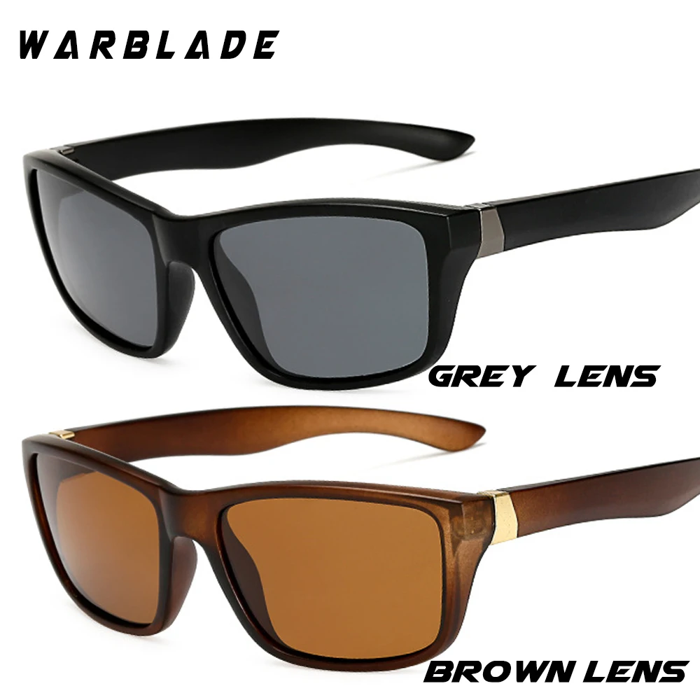 

WarBLade Driving Sunglasses Men Polarized Goggles Sun Glasses Vintage Sports Glasses Male Reduce Glare UV400 W1823