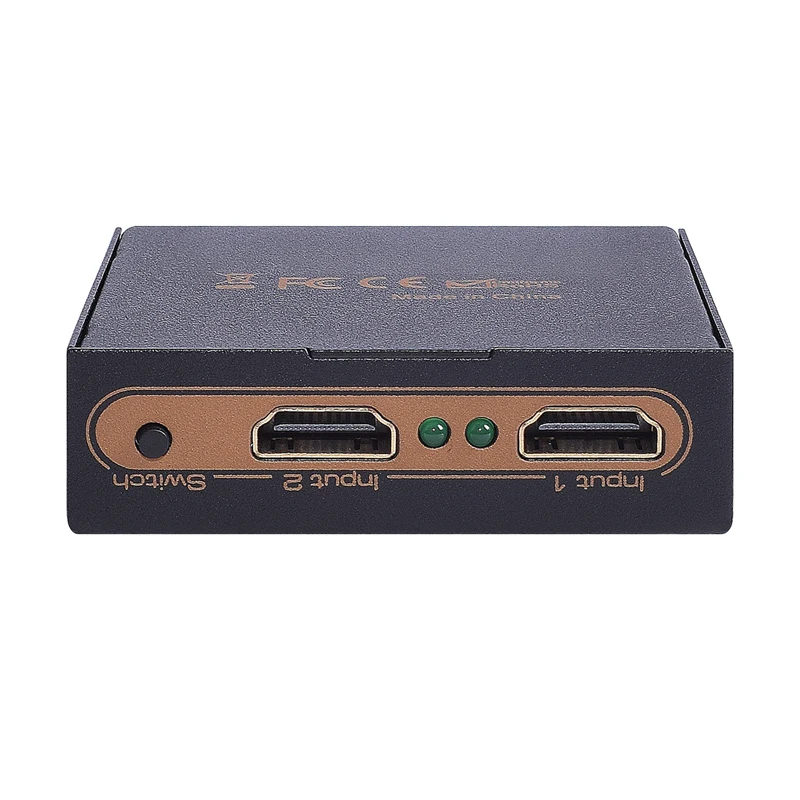 4K HDMI сплиттер 2X2 коммутатор 2 в выход для apple TV STB dvd плеер HDTV PC ноутбук|Кабели HDMI| |