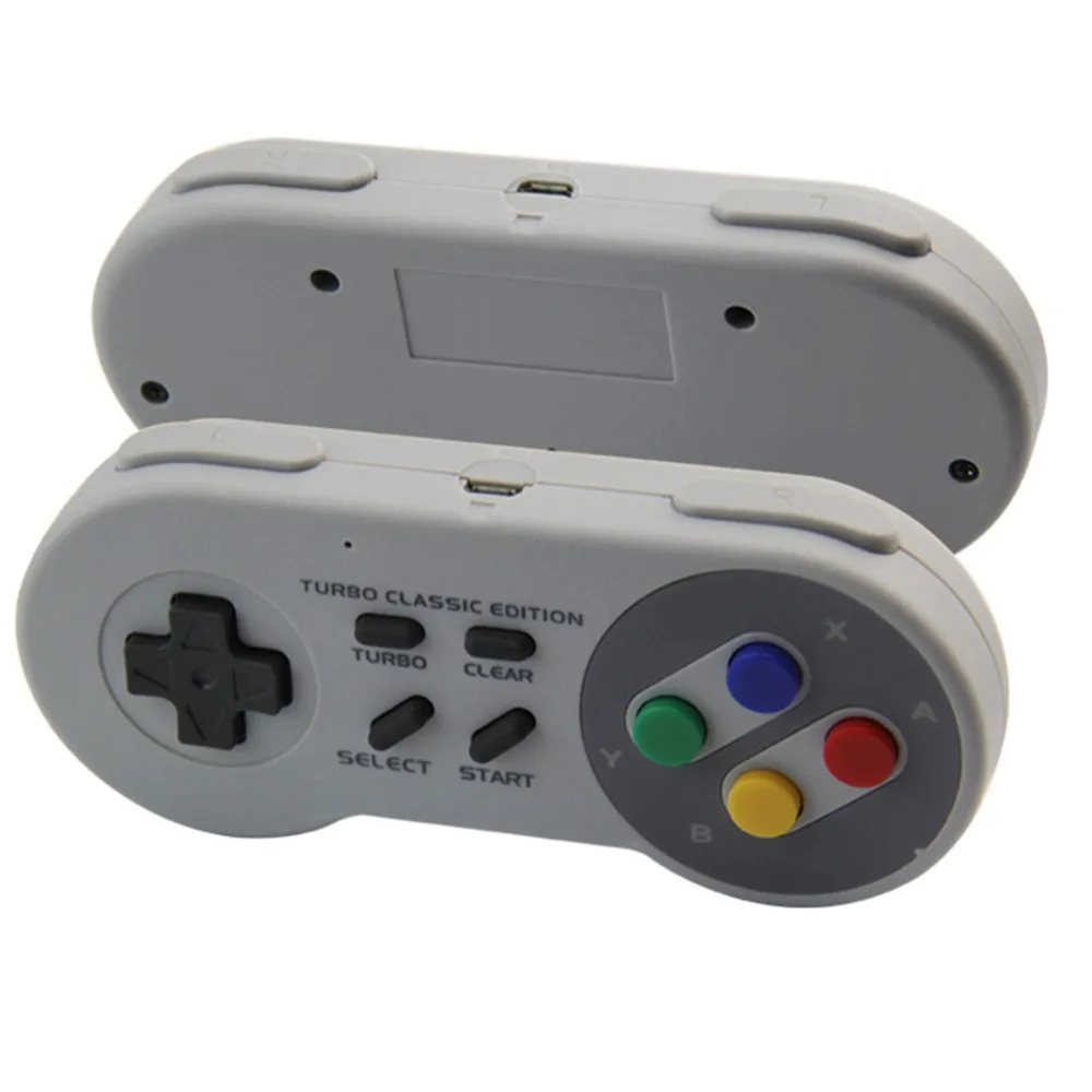 Беспроводной игровой контроллер для консоли NES/ SNES/Wii Classic mini Edition 2 4 ГГц игровые