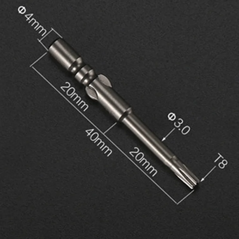 11 шт. отвертка Torx Бит 800 4 мм хвостовик Магнитная электрическая отвертка для ручных инструментов постоянного тока T1-T15