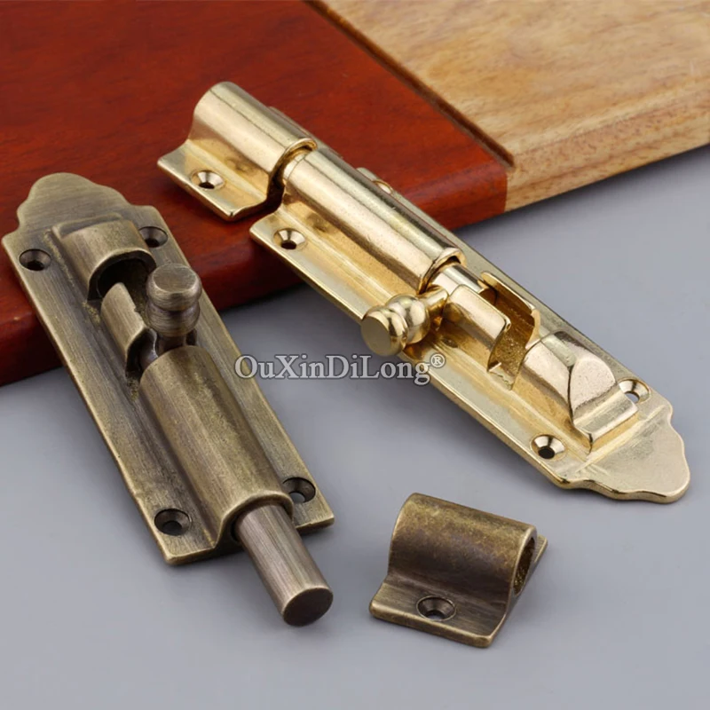 2 шт. винтажные замки с винтами для дверей|Дверные засовы| |