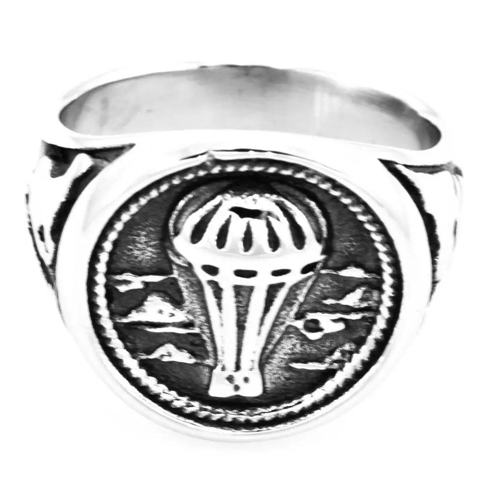 FANSSTEEL ювелирные изделия из нержавеющей стали карта облако огонь воздушный шар
