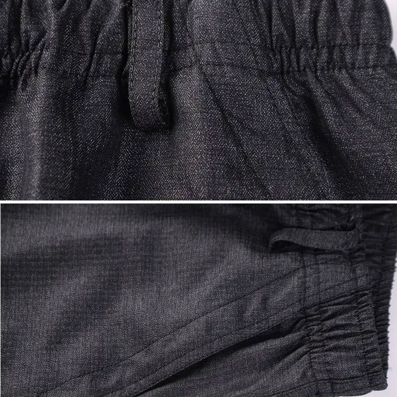 Брюки мужские костюмные большого размера 6XL/7XL/8XL/9XL деловые тонкие удобные серые