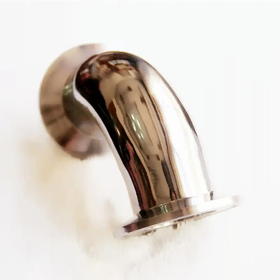 

1.5" Tri Clamp x 32mm 1-1/4" Pipe OD SUS 304 Stainless Steel 90 Degree Elbow Sanitary Fitting Home Brew Beer Wine
