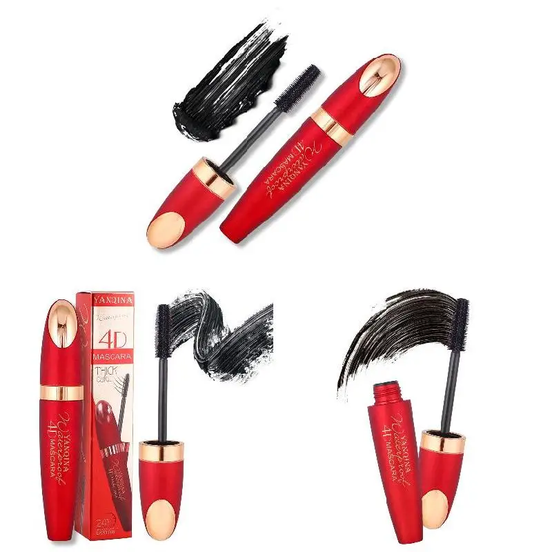 Hot 1 Pcs 4D Dense Mascara Curling Lengthen Eyelash Waterproof Long Lasting SJ66 |