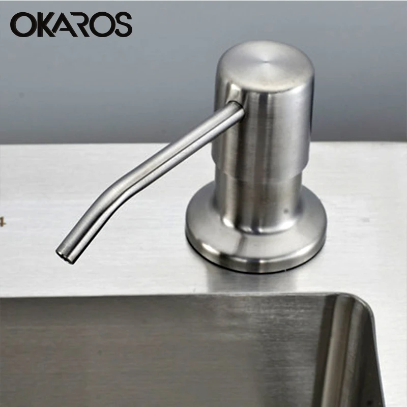 OKAROS кухонные диспенсеры для жидкого мыла пластиковая бутылка из нержавеющей