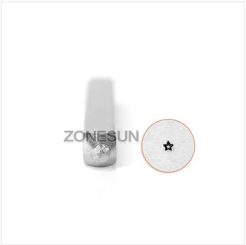 7 5mm ZONESUN твердость регулируемые украшения Пряжка хит штамп инструмент кольцо браслет серьги стальной пробойник форма для выпечки - Цвет: 7 5mm