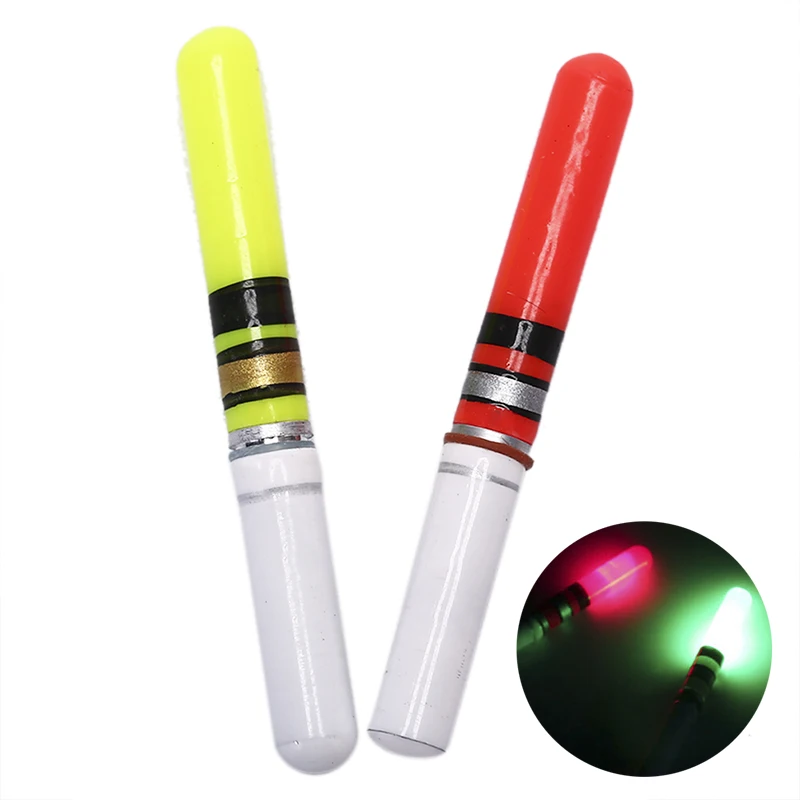 1pc LED Light Stick For Fishing Float With Battery Tube Night Fishing Tackle Luminous Electronic Float LED Electric Float