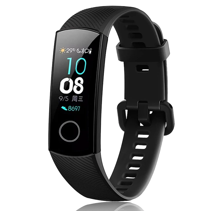 Hangrui силиконовый ремешок для huawei Honor Band 4, умный Браслет, простой сменный ремешок для huawei Honor Band 4, ремешок