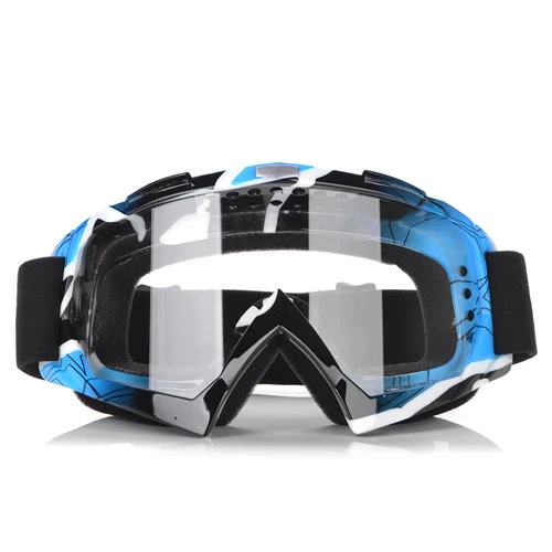 Синий BJMOTO бренд очки для мотокросса ATV MTB DH внедорожные шлемы Gafas Мотоцикл Байк UTV гоночные очки - Цвет: Синий