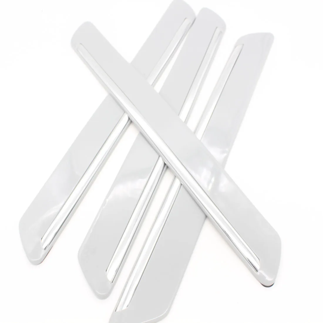 2X Защита бампера автомобиля 3м АВТО резиновое литье мягкий пластик декоративная